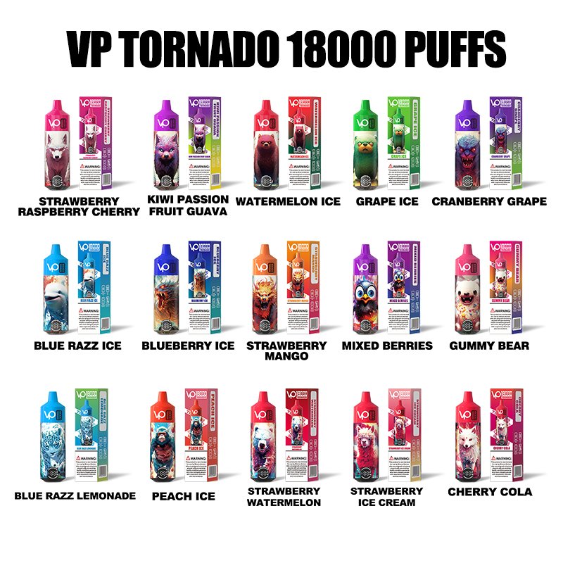 Vapanda Tornado 18K Puffs E-Zigaretten