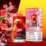 JNR Falcon X 18K Puff Vape Kirsch-Wassermelonen-Eis 2% Nikotinstärke