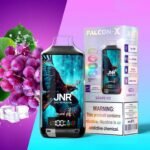 JNR Falcon X 18K Puff Vape Traubeneis 2% Nikotinstärke